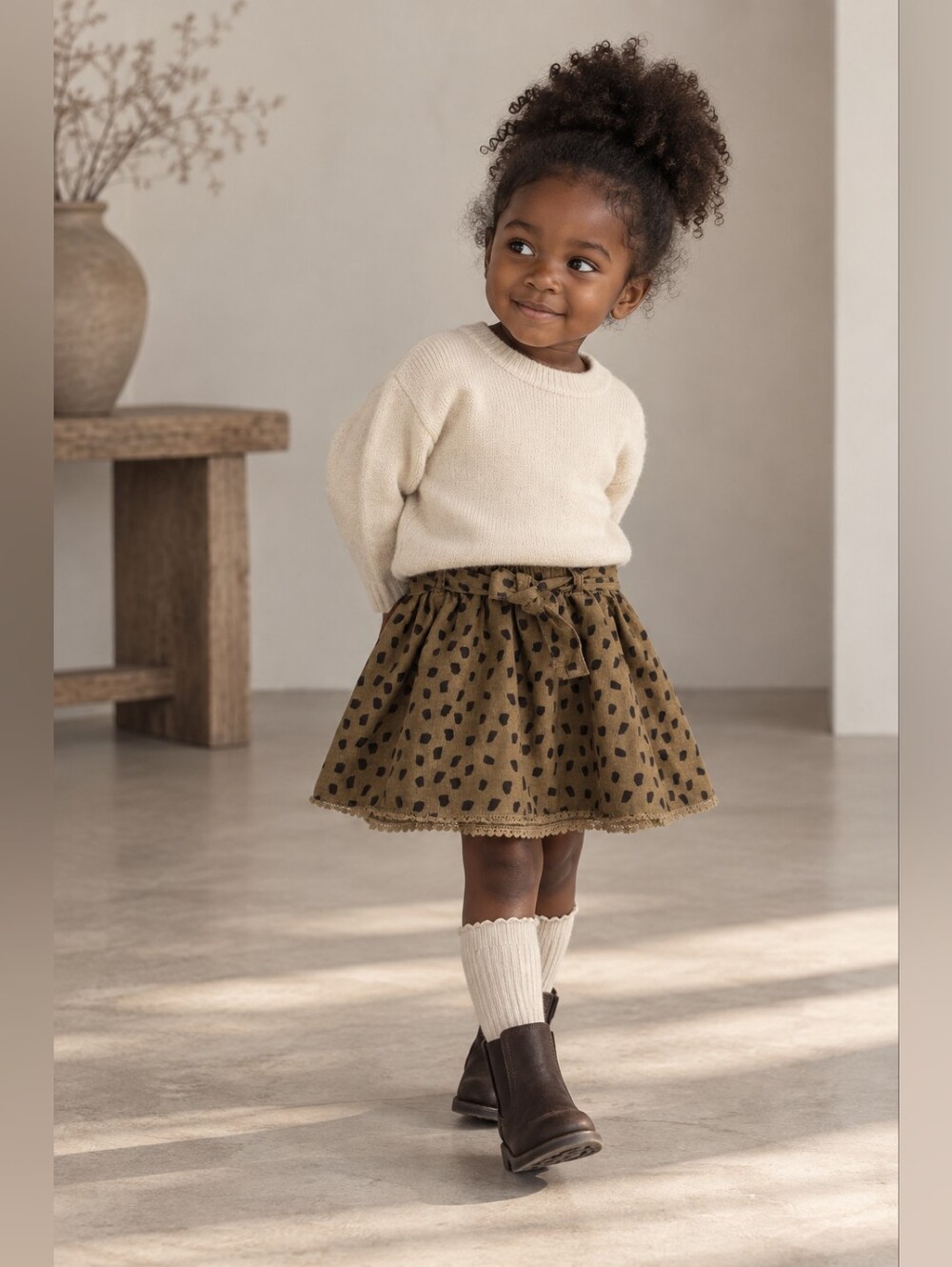 Zara Beige Tulle Skirt - Neutral Taupe
